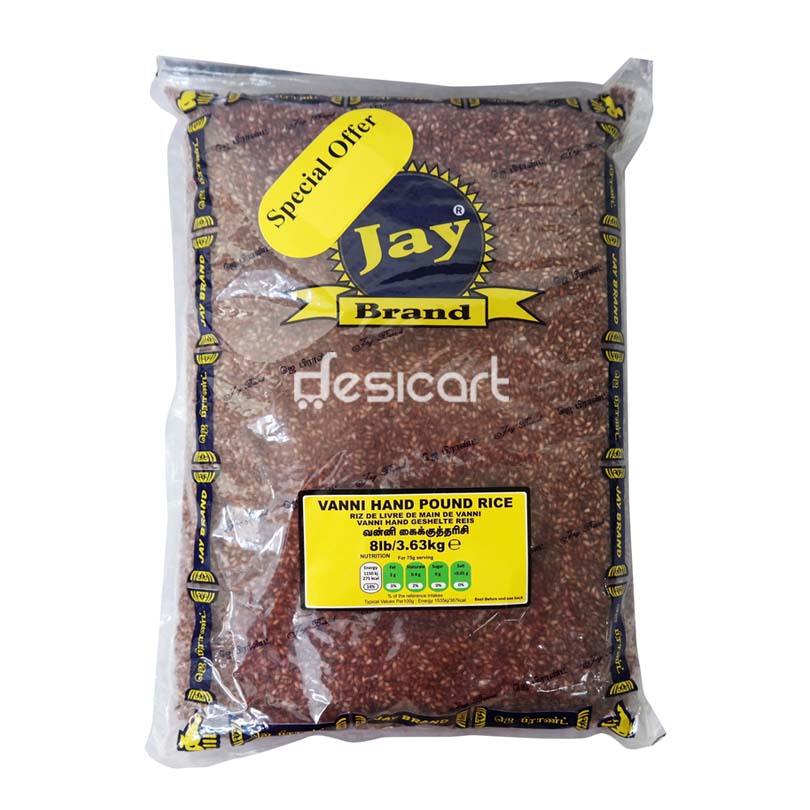 Jay Brand Vanni Hand Pound Rice 3.6kg