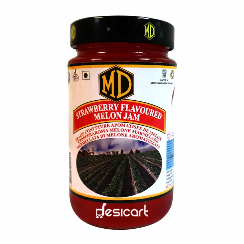MD MELON JAM STRAWBERRY FLAVOURED 485G