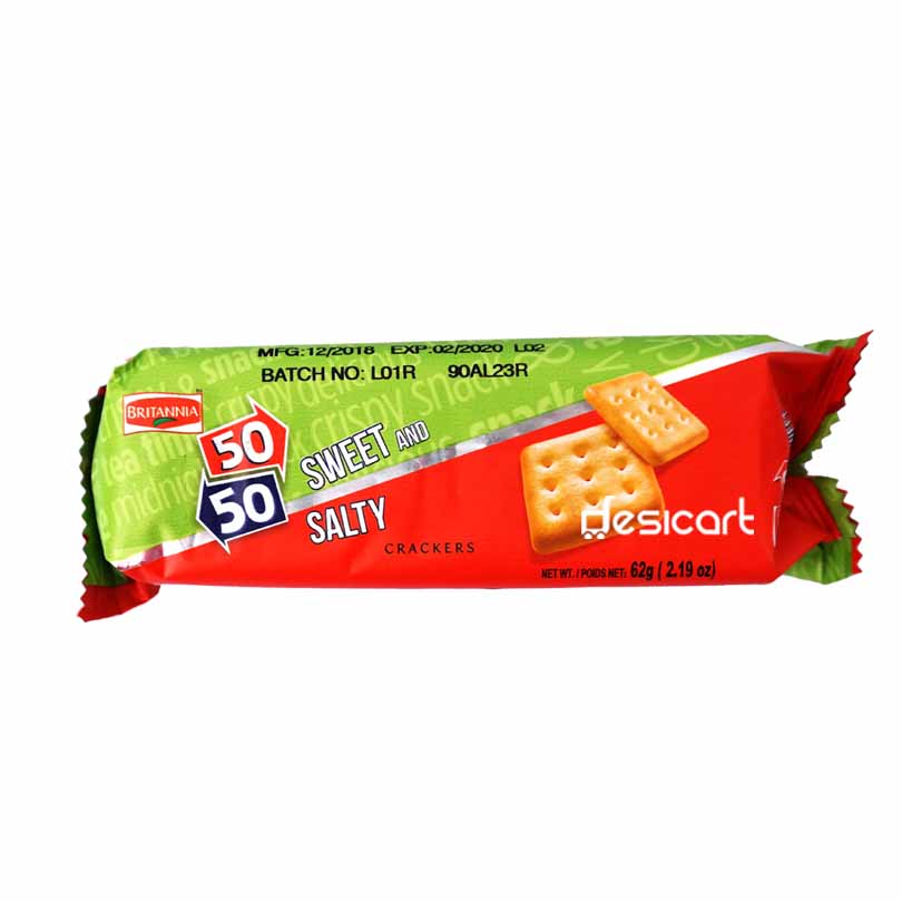 BRITANNIA 5050 SWEET & SALT 51G