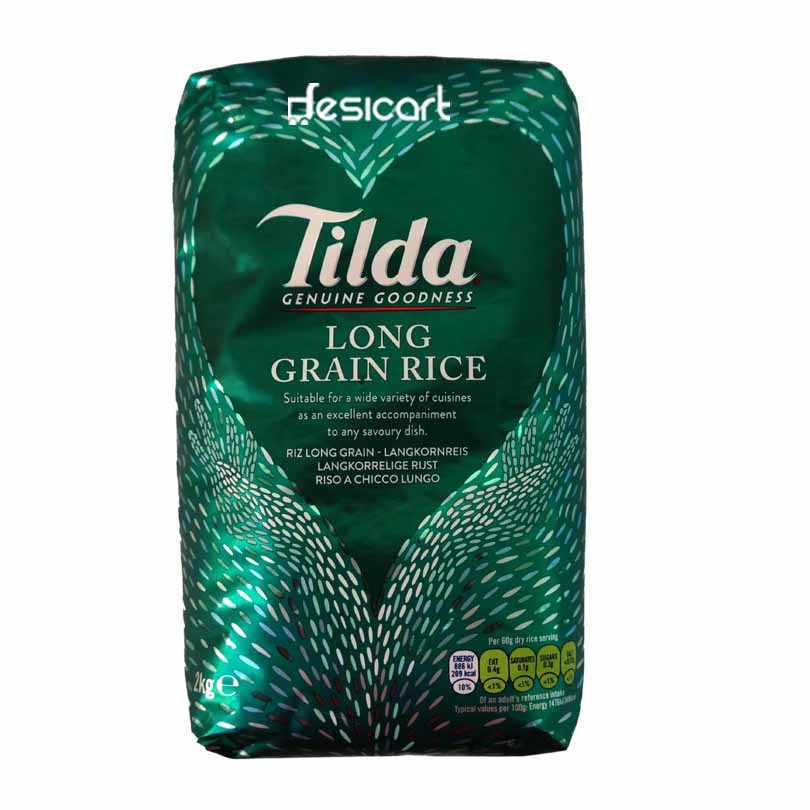TILDA LONG GRAIN RICE 2KG