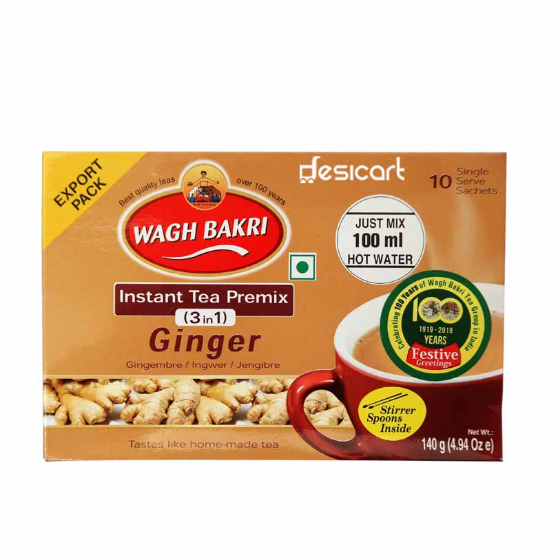 WAGH BAKRI 3 in 1 GINGER TEA 140G