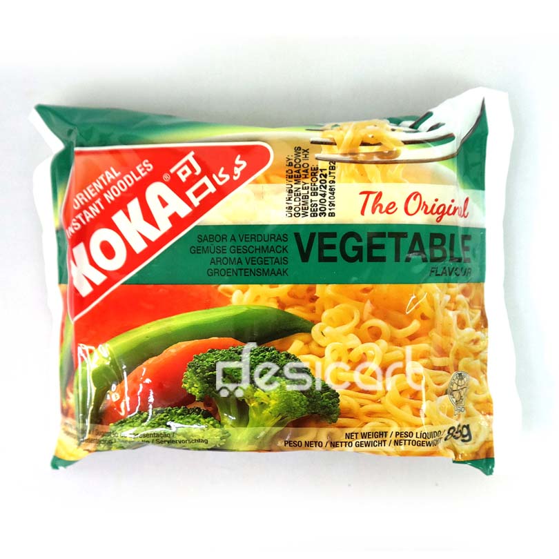 KOKA VEGETABLE FLAVOUR INSTANT NOODLES 85G
