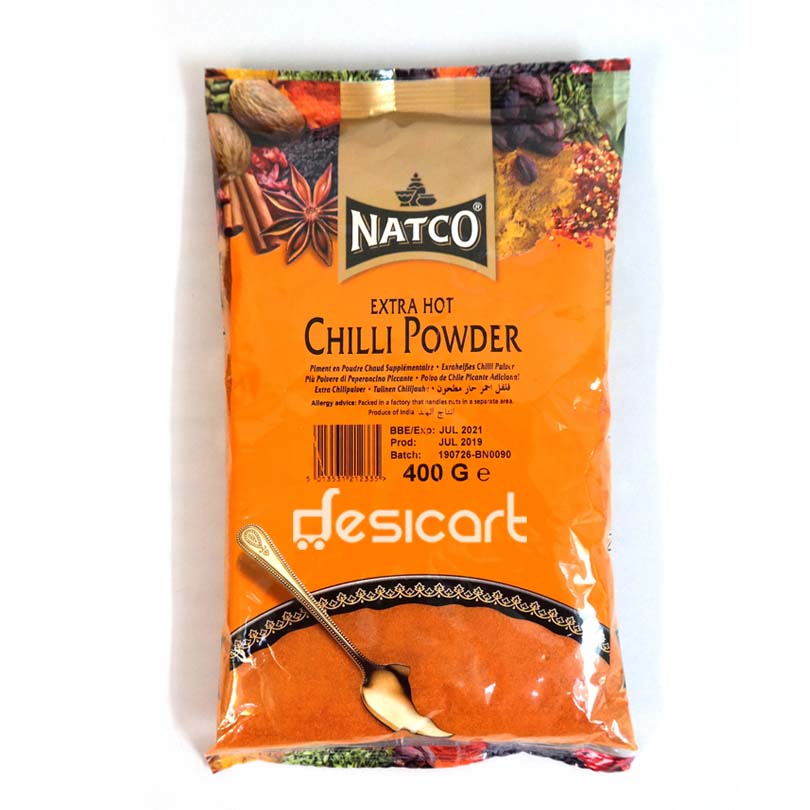 Natco Chilli Powder Ex Hot 400g