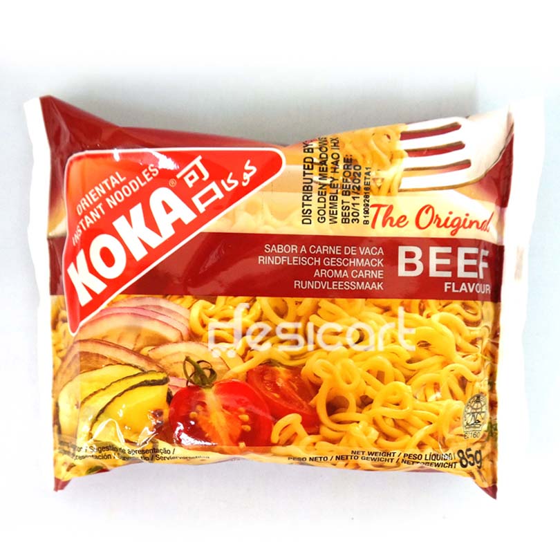 KOKA BEEF FLAVOUR INSTANT NOODLES 85G