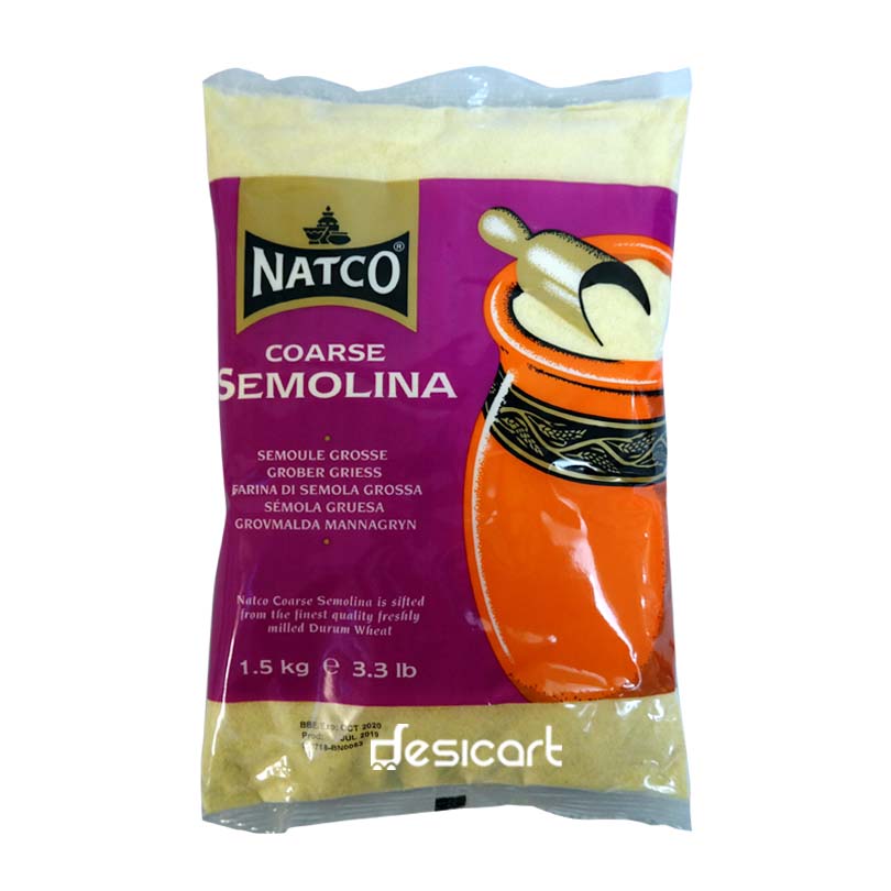 Natco Semolina Coarse 1.5kg
