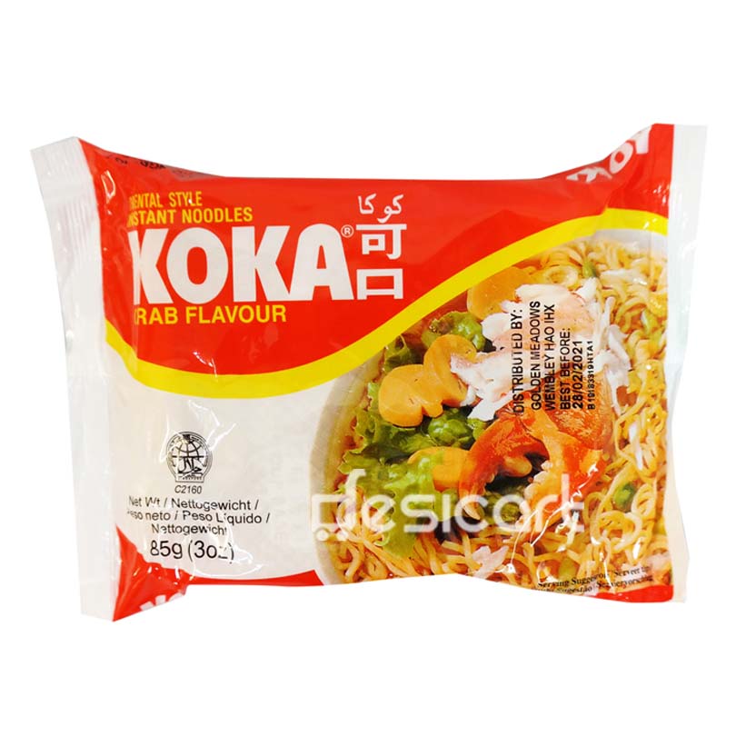 KOKA CRAB FLAVOUR INSTANT NOODLES 85G