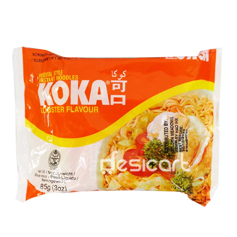 KOKA LOBSTER FLAVOUR INSTANT NOODLES 85G
