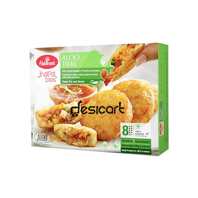 Haldiram Aloo Tikki 8pcs 420g