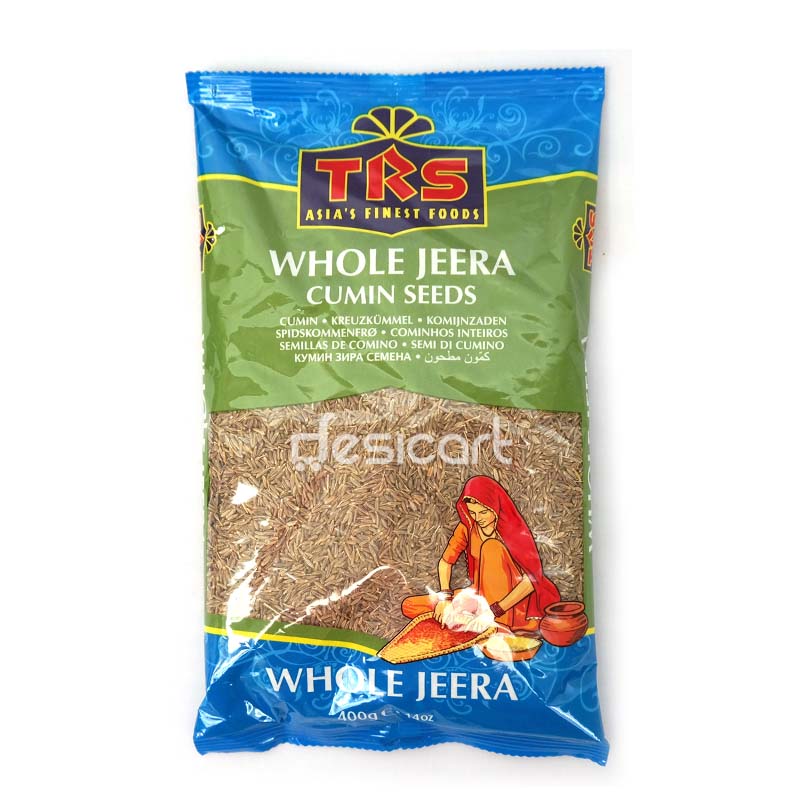 TRS WHOLE JEERA CUMIN SEEDS 400G