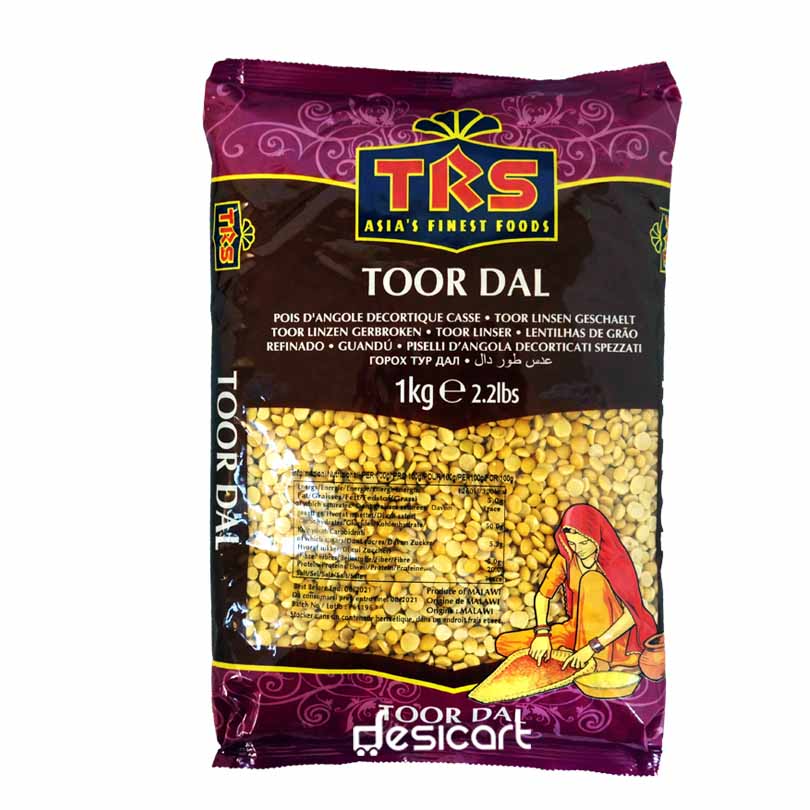 TRS TOOR DAL PLAIN 1KG