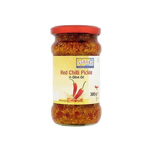 ASHOKA PICKLE RED CHILLI IN OLIVE 300G