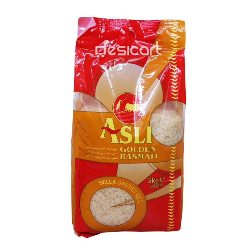 ASLI GOLDEN SELLA BASMATI 5KG