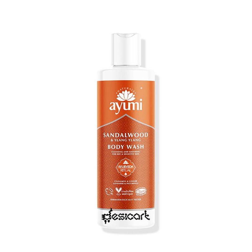 AYUMI SANDALWOOD BODY WASH 250ML