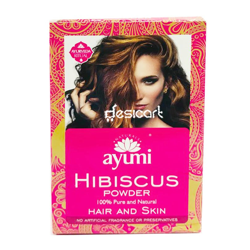 AYUMI HIBISCUS POWDER HAIR & FACE 100G