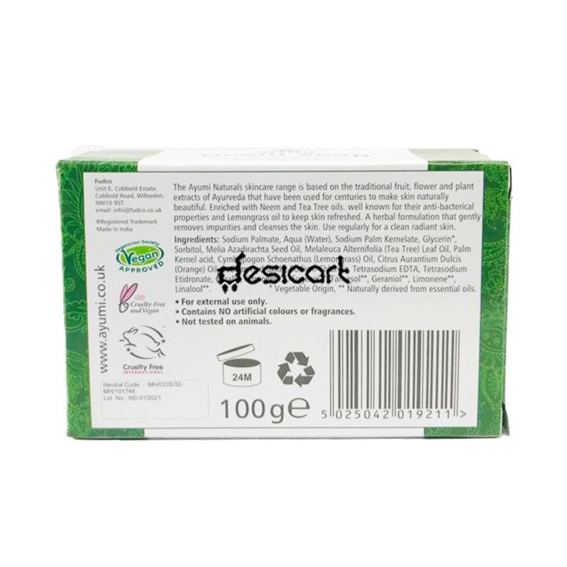 AYUMI NEEM SOAP 100G