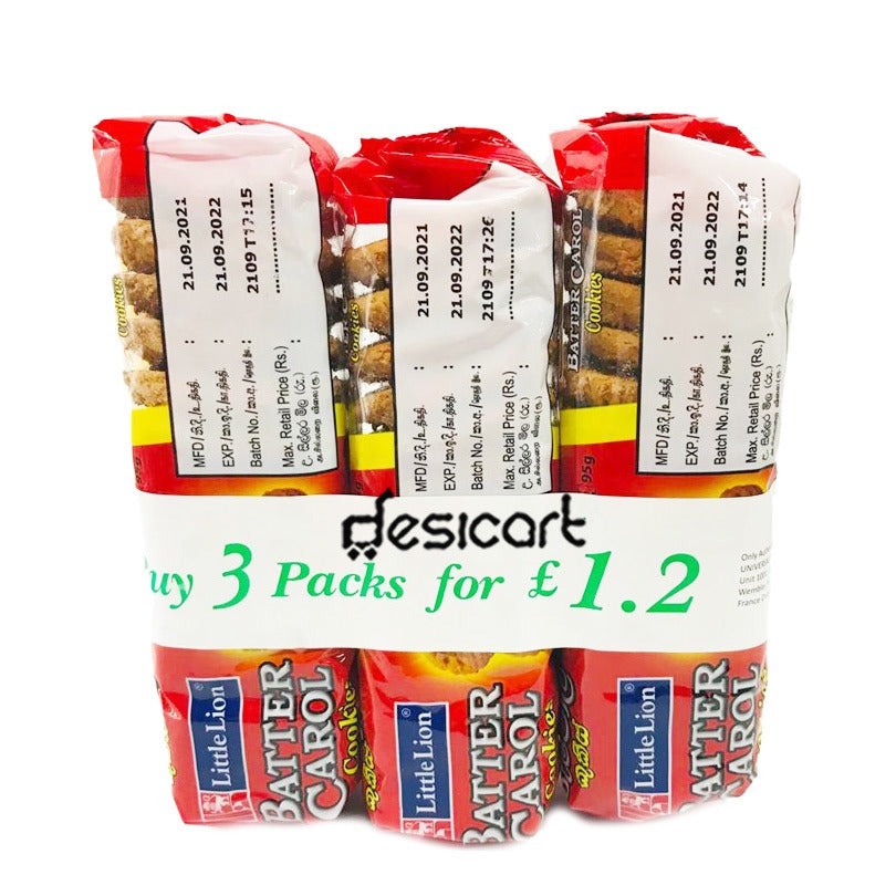 BATTER CAROL BISCUITS (PACK OF 3)