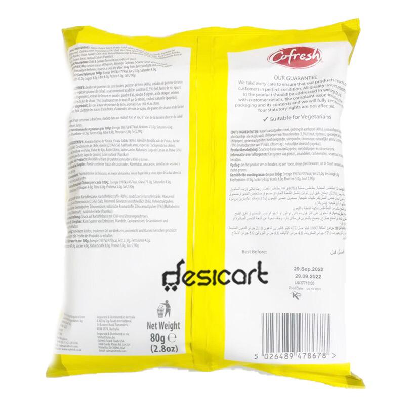 COFRESH CHILLI & LEMON GRILLS 80G