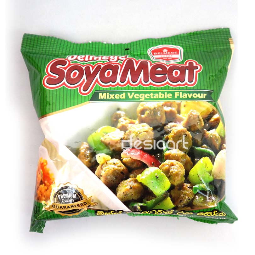 DELMEGE SOYAMEAT MIX VEGETABLE FLAVOUR 90G