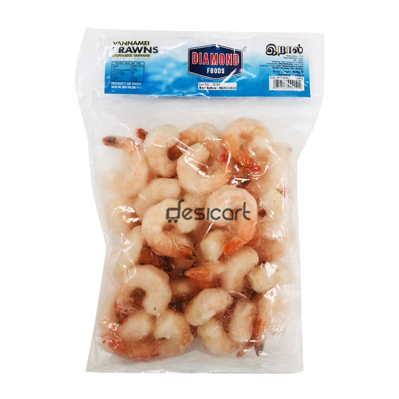 Diamond Vannamei Prawns 31/40 Cpto 400g