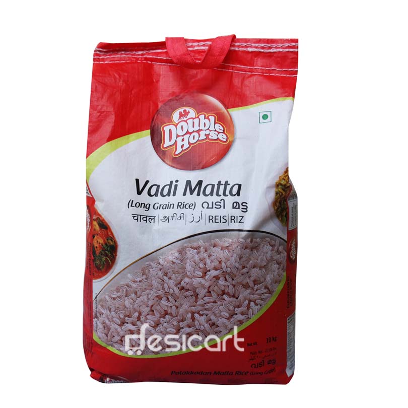 DOUBLE HORSE LONG GRAIN MATTA RICE 10KG
