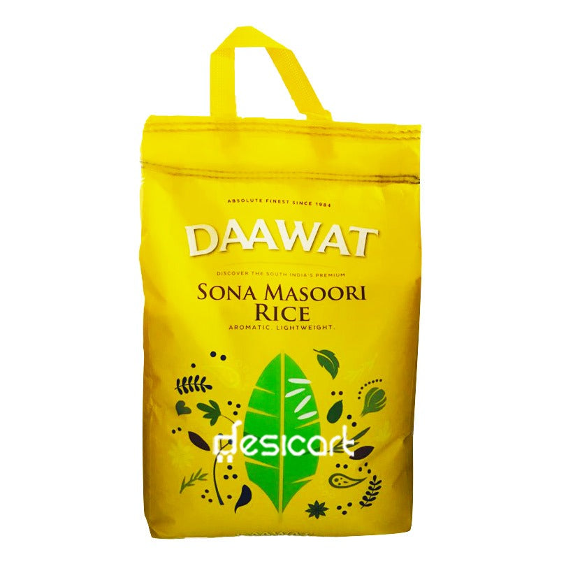 Buy Daawat Sona Masoori Rice 10kg at Desicart.co.uk - Online Indian Grocery Store UK