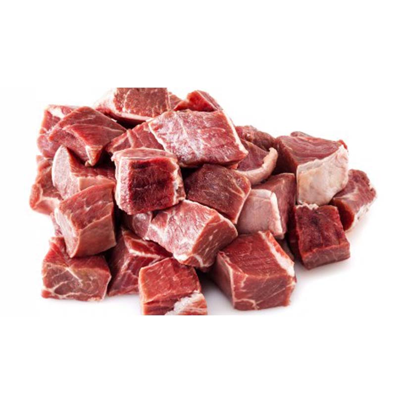 FRESH 100% HALAL DICED LAMB SHOULDER(WITH BONE) 500G