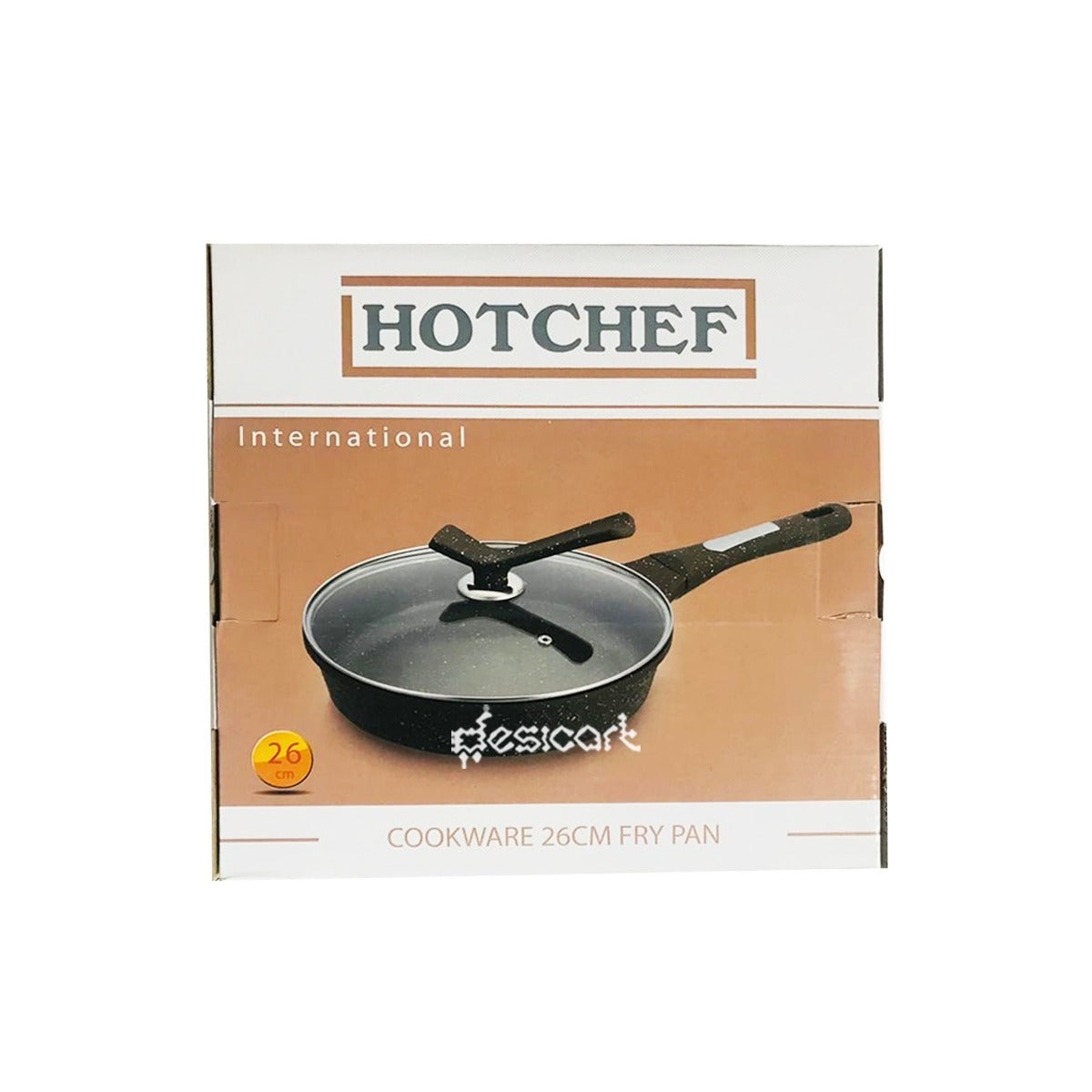 Union FRY PAN WITH COVER ALUMINUM MATERIAL 26CM(QSUB-0056)