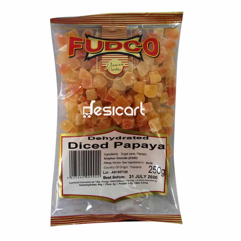 Fudco Diced Pappaya 250g