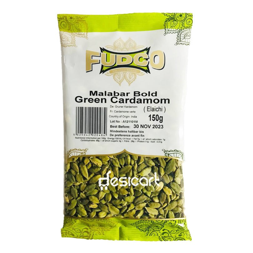 Fudco Cardamom Green Bold 150g