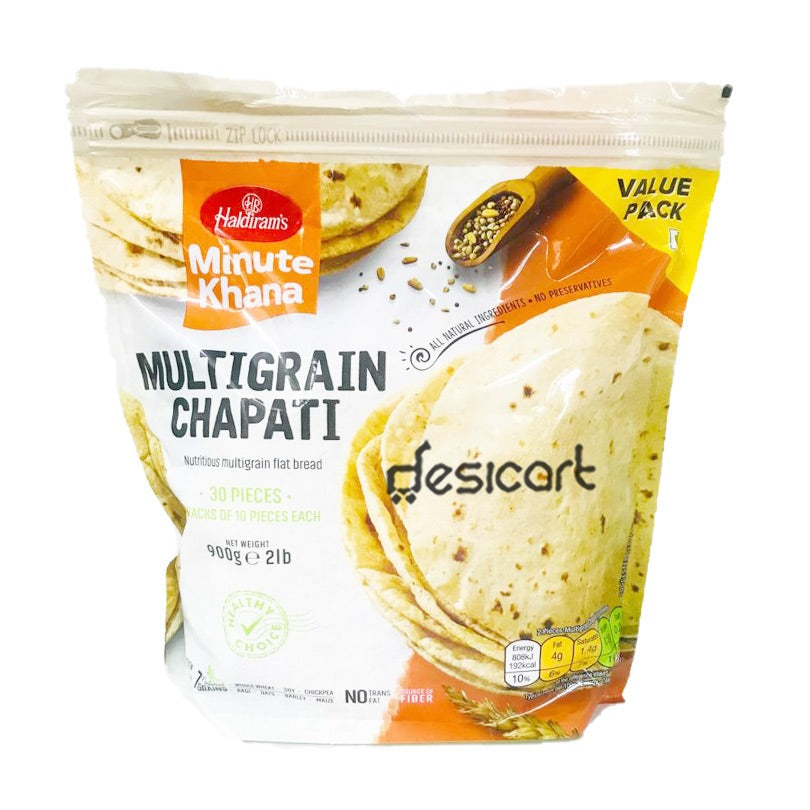 Haldiram's Multigrain Chappathi 30 Pcs 900g