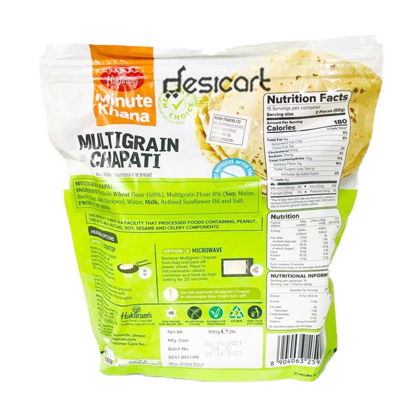 Haldiram's Multigrain Chappathi 900g