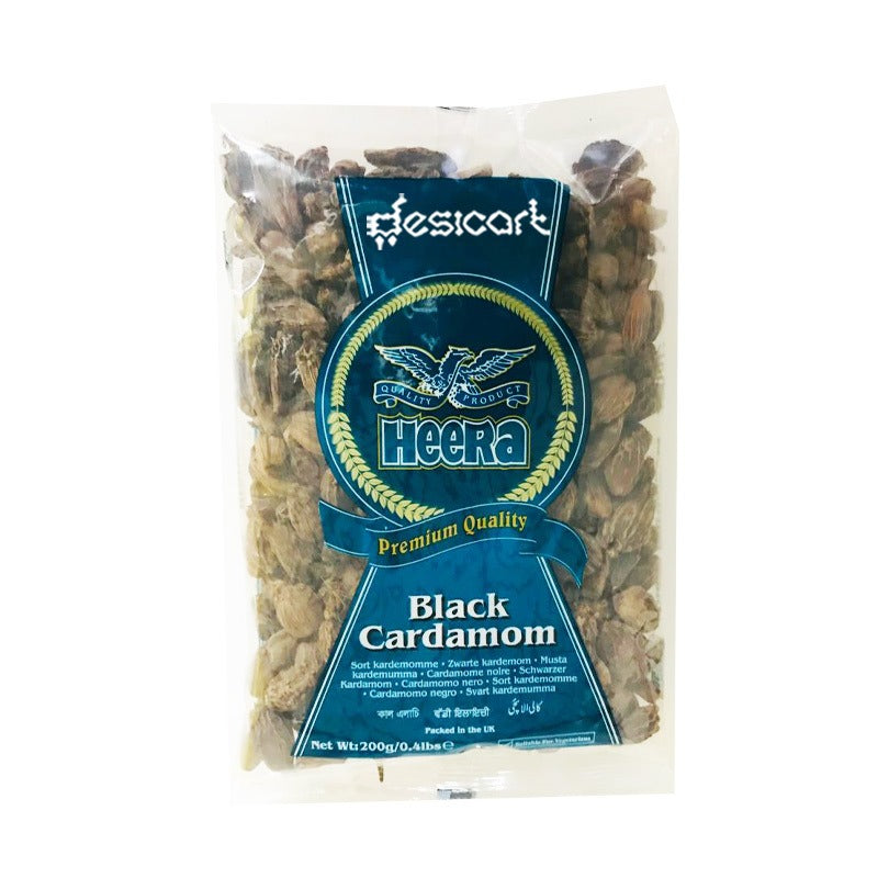 HEERA BLACK CARDAMOM 200G