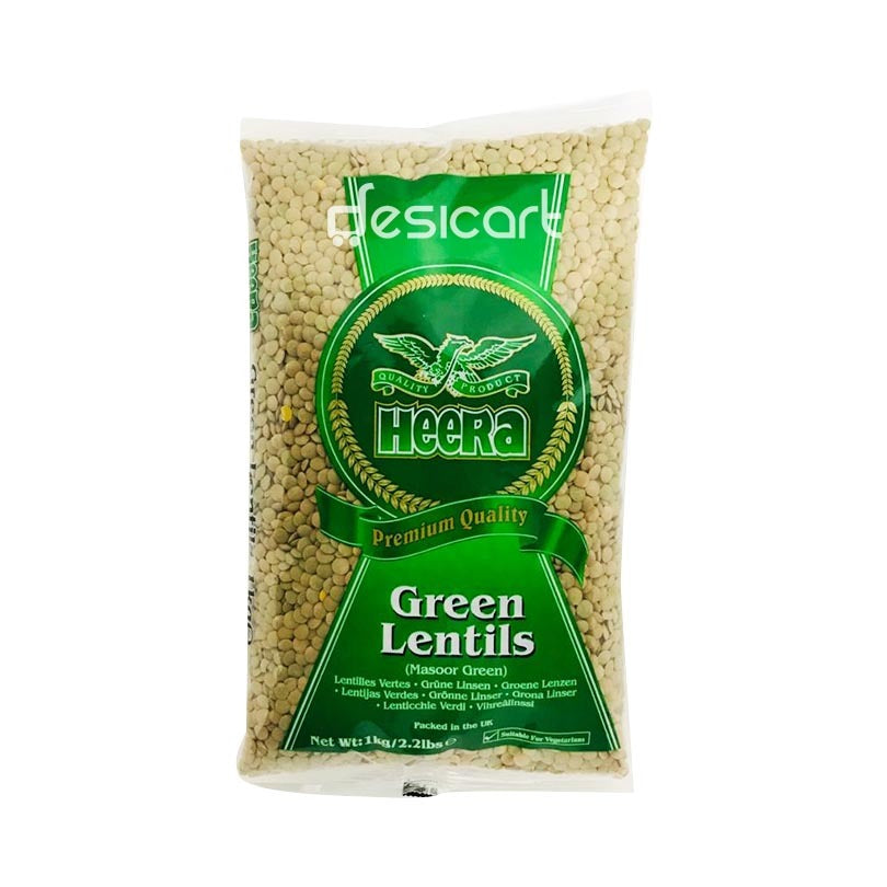 Green Whole Lentils (15 Kg) - Vida Food
