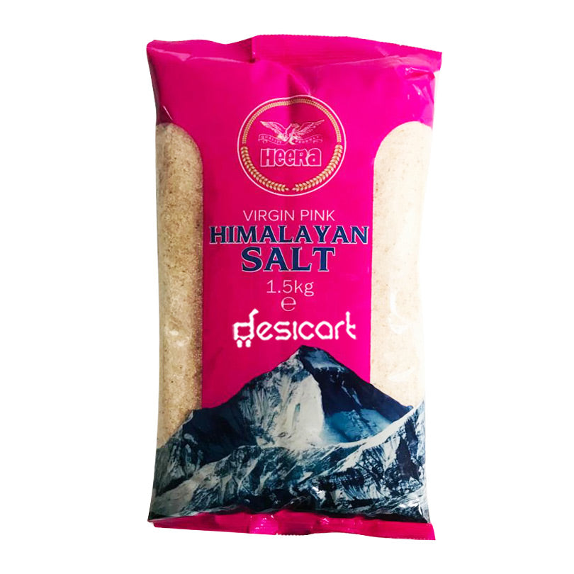 HEERA HIMALAYAN VIRGIN PINK SALT 1.5KG