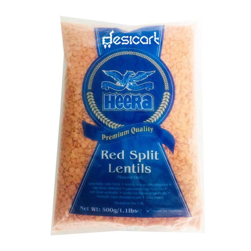 Heera Red Lentils 500G