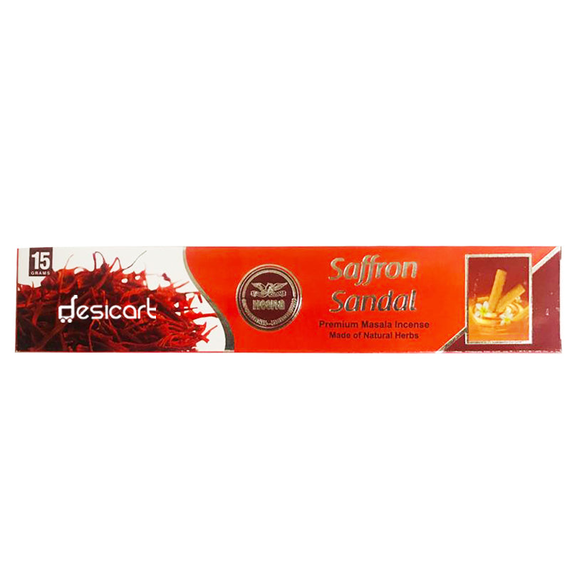 HEERA SAFFRON SANDAL AGARBATI 15G