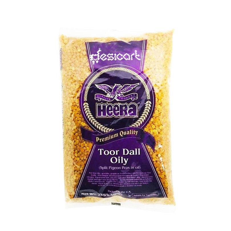 Heera Toor Dal Oily 2kg