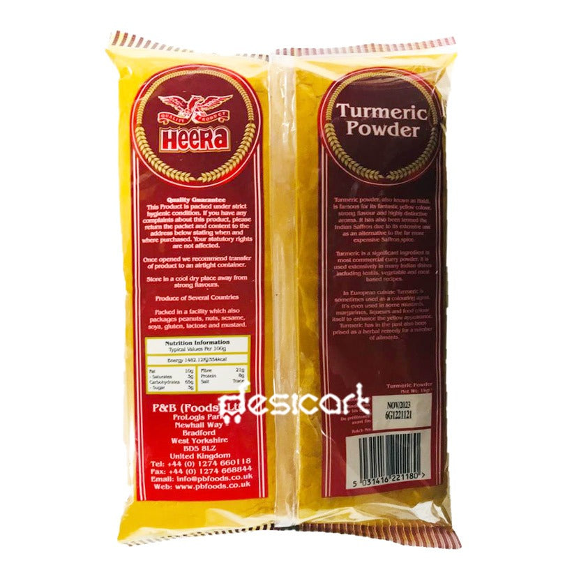 HEERA TURMERIC POWDER 1KG