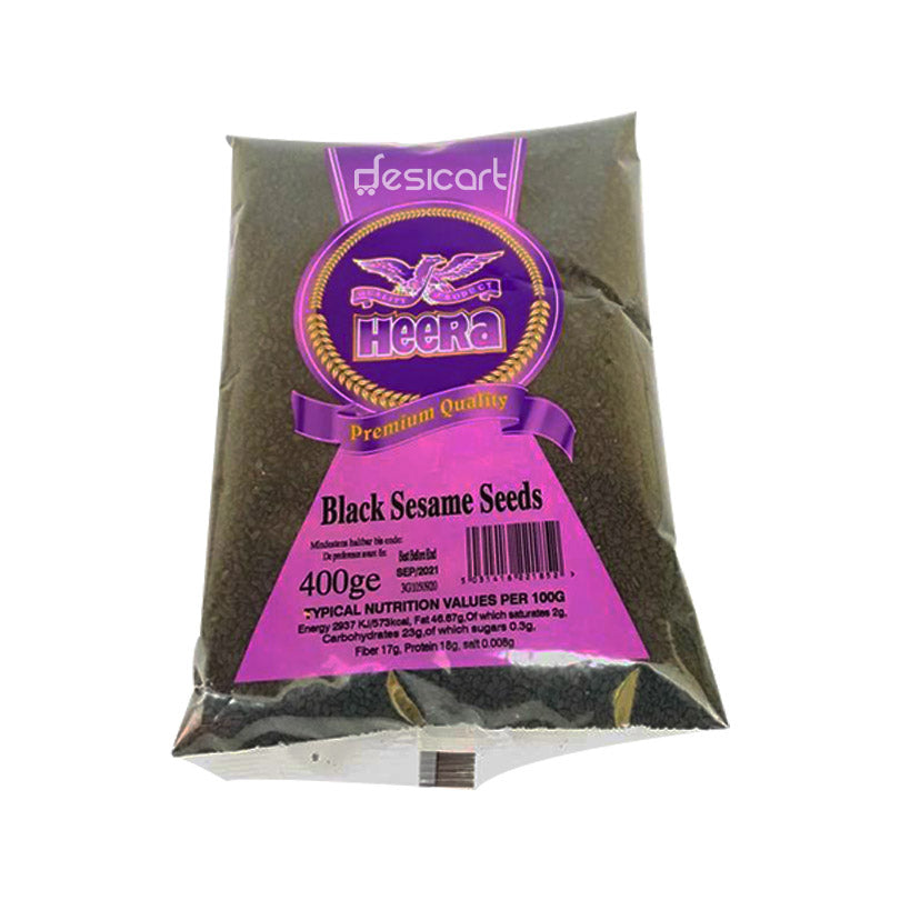 HEERA BLACK SESAME SEEDS 400G