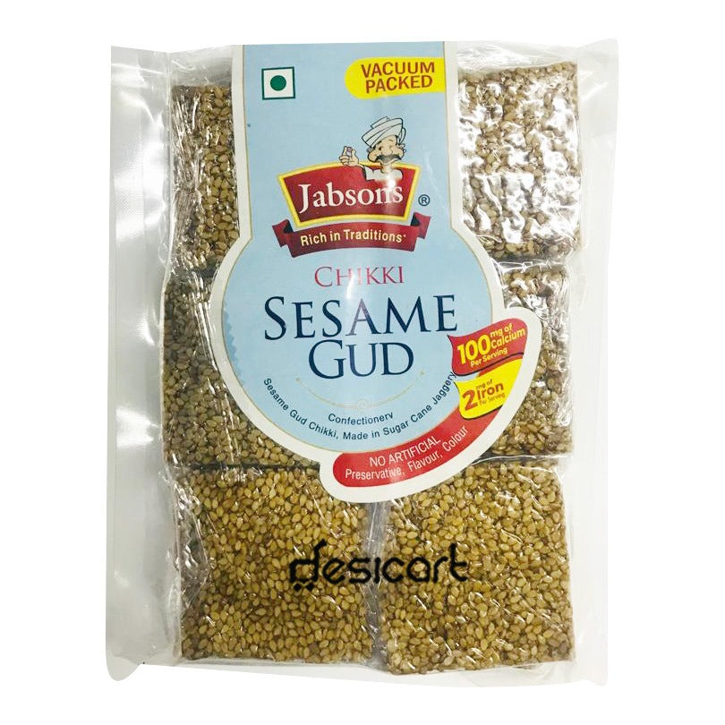 JABSONS CHIKKI - SESAME GUD 240G