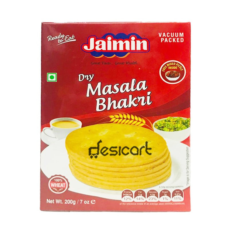 Jaimin Dry Masala Bhakri 200g