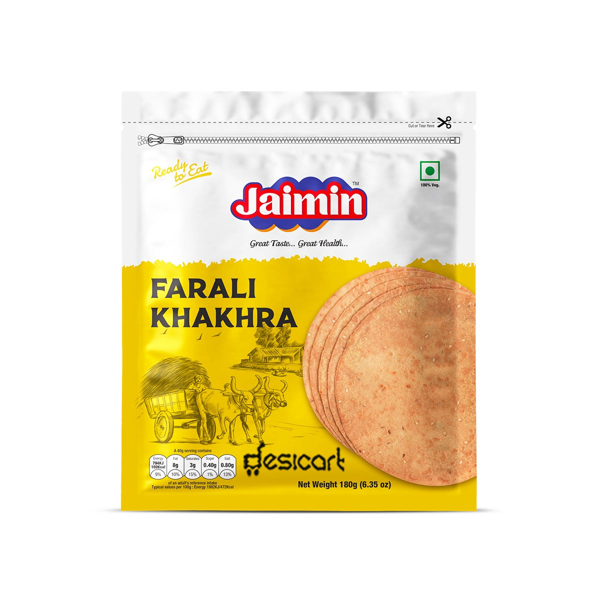 Jaimin Farali Khakhra 180g