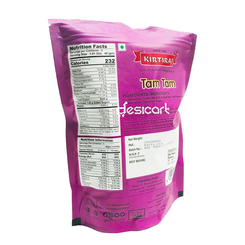 Kirtiraj Tam Tam 200g