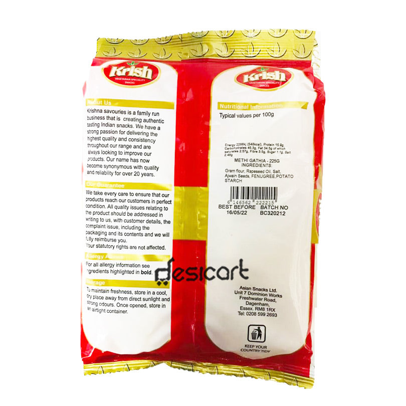 KRISH METHI GATHIA 225G