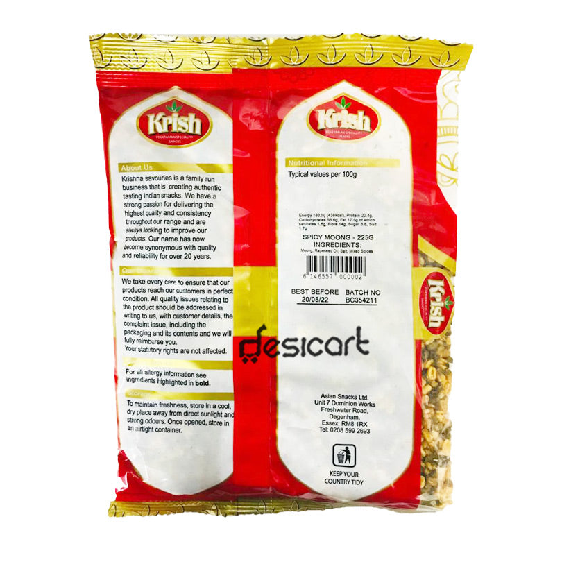 KRISH SPICY MOONG 200G