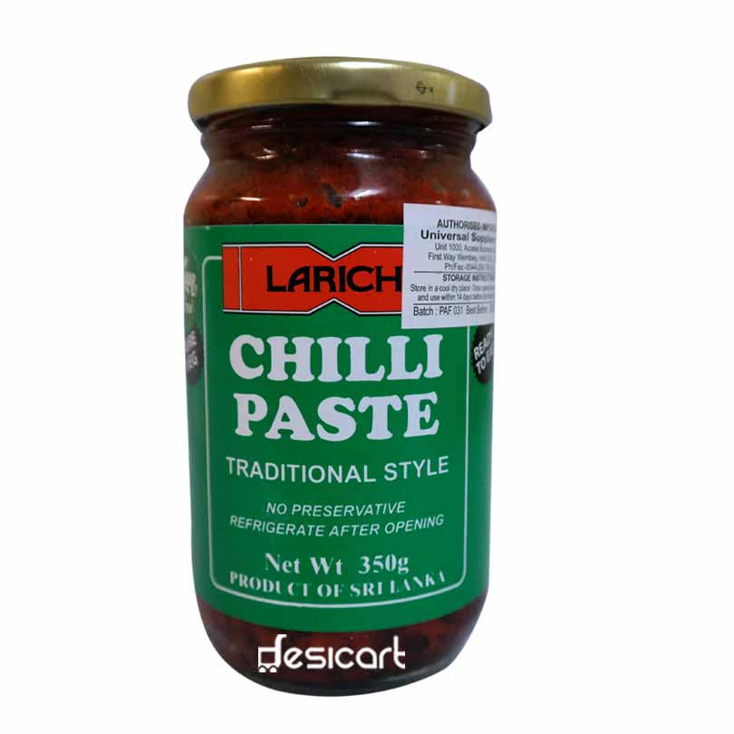 LARICH CHILLI PASTE VEG 350G