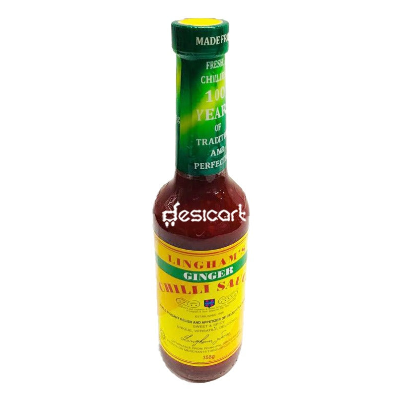 LINGHAMS GINGER CHILLI SAUCE 358G