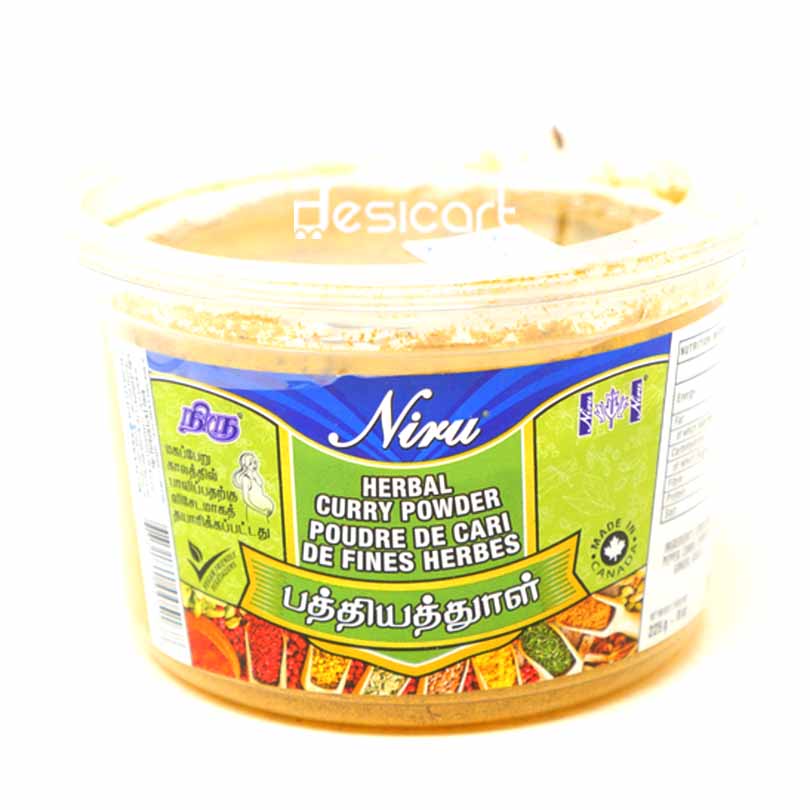 Niru Herbal Curry Powder 225g