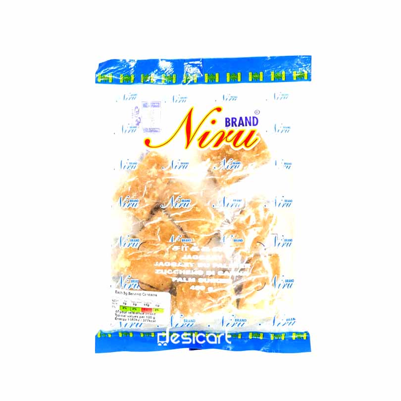NIRU JAGGERY WHITE CUBES(INDIAN) 400G