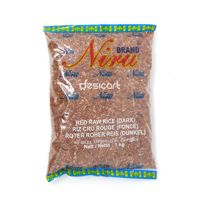NIRU RED RAW RICE (DARK )1KG